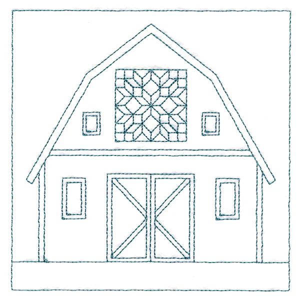 Fun on the Farm Quilting - Carpenter Star Barn (Double Run) - Image 42