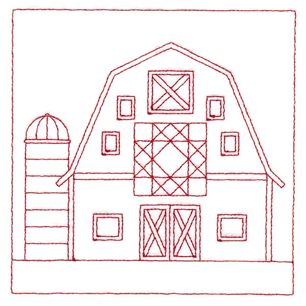 Fun on the Farm Quilting - Girls Favorite Barn (Double Run) - Image 13