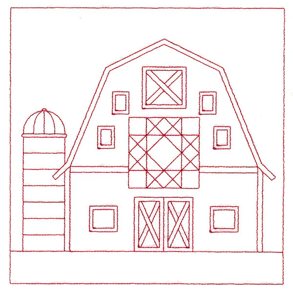 Fun on the Farm Quilting - Girls Favorite Barn (Double Run) - Image 5