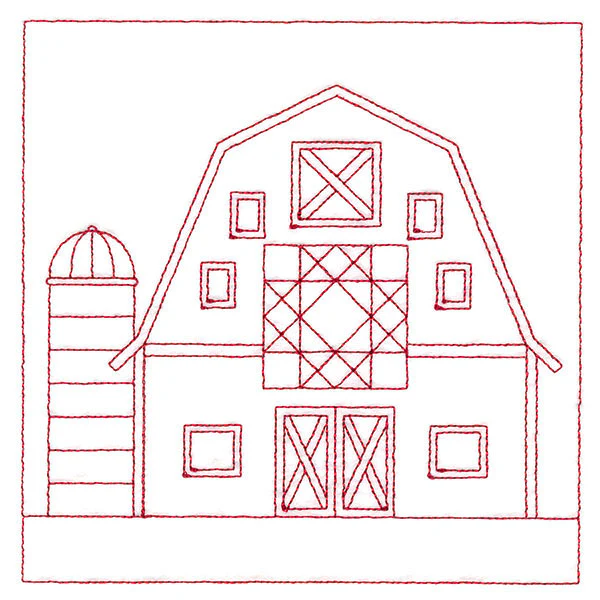 Fun on the Farm Quilting - Girls Favorite Barn (Double Run) - Image 9