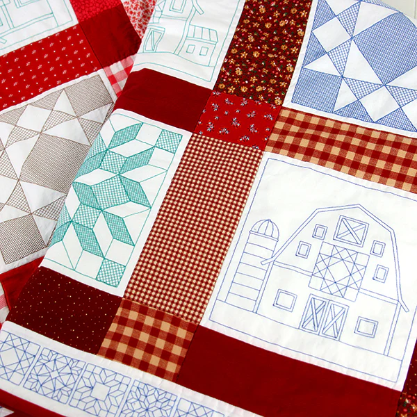 Fun on the Farm Quilting - Girls Favorite Square (Trapunto) - Image 27