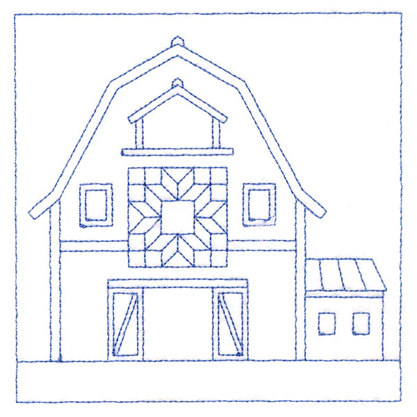 Fun on the Farm Quilting - Merry Kite Barn (Double Run) - Image 13