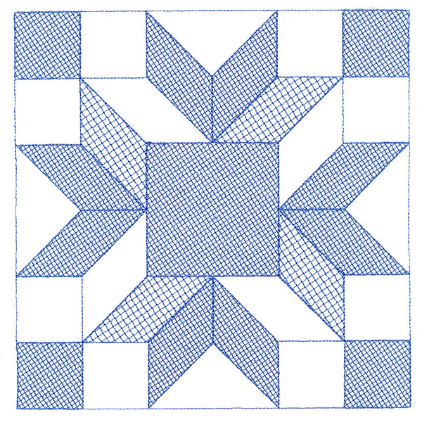 Fun on the Farm Quilting - Merry Kite Square (Trapunto) - Image 4