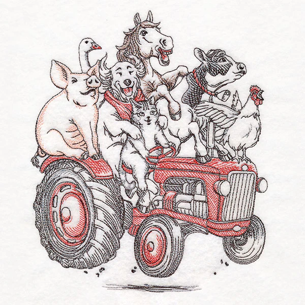Funny Farm Animal Tractor Joyride - Image 10