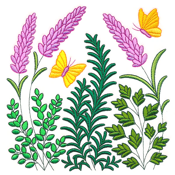 Garden Blooms Square - Image 3