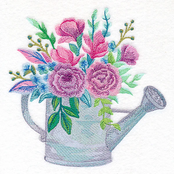 Garden Blooms Watering Can - Image 2