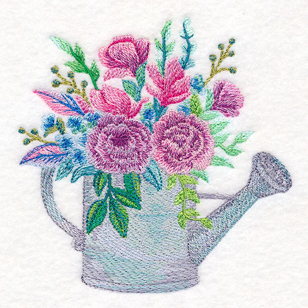 Garden Blooms Watering Can - Image 4