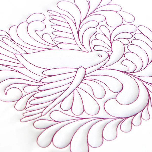 Garden Delights Sparrow Quilting Square (Double Run) - Image 8