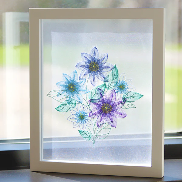 Garden Flower Bouquet - Clematis - Image 4