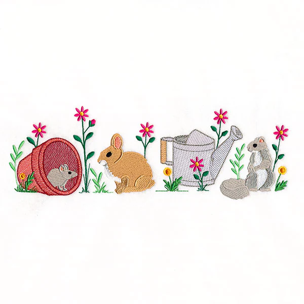 Garden Friends and Tools Border - Image 9