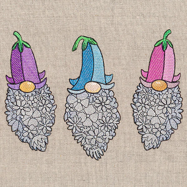Garden Glory Gnomes Trio - Image 2