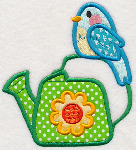 Garden Watering Can (Applique) - Image 2