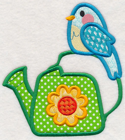 Garden Watering Can (Applique) - Image 4