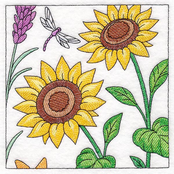 Garden Window Scene - Block 4 - Image 5