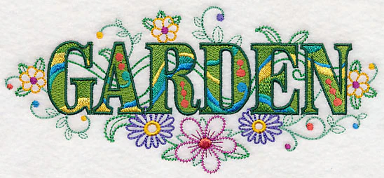 Garden with Vintage Flower Fade - Image 3