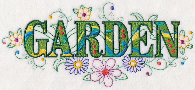 Garden with Vintage Flower Fade - Image 5