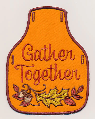 Gather Together Bottle Apron (In-the-Hoop)