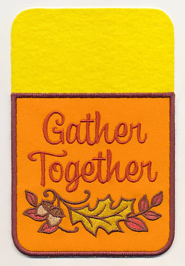 Gather Together Silverware Holder (In-the-Hoop)