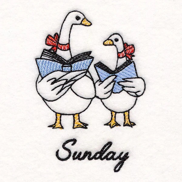 Geese Caroling on Sunday - Image 2