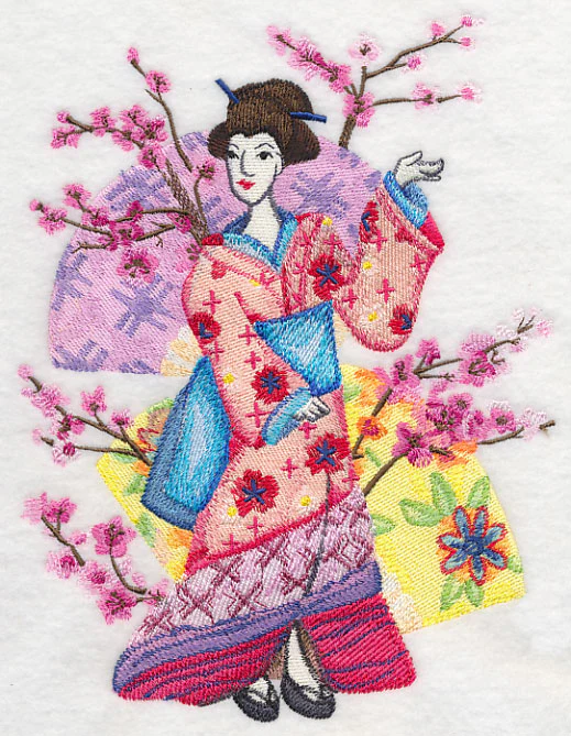 Geisha in Watercolor - Image 4