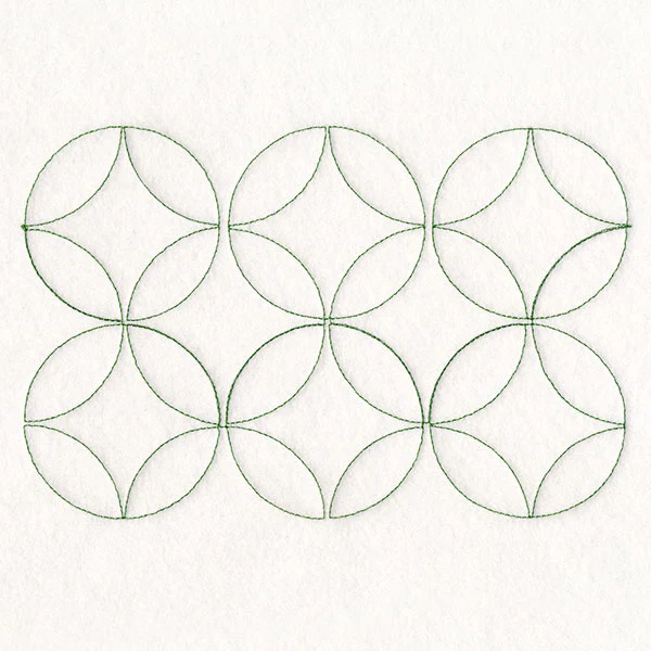 Geometric Pattern (Edge-to-Edge Quilting) - Circle - Image 17