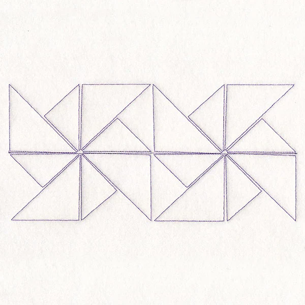 Geometric Pattern (Edge-to-Edge Quilting) - Pinwheel - Image 3