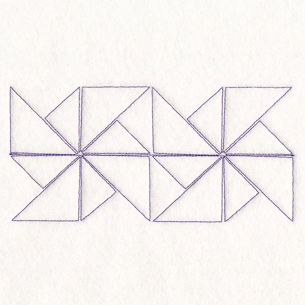 Geometric Pattern (Edge-to-Edge Quilting) - Pinwheel - Image 7