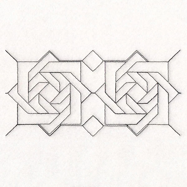 Geometric Pattern (Edge-to-Edge Quilting) - Square - Image 7