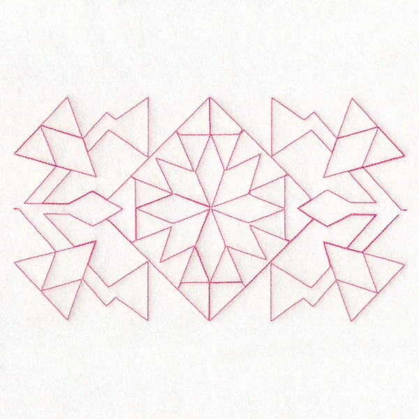 Geometric Pattern (Edge-to-Edge Quilting) - Star - Image 3