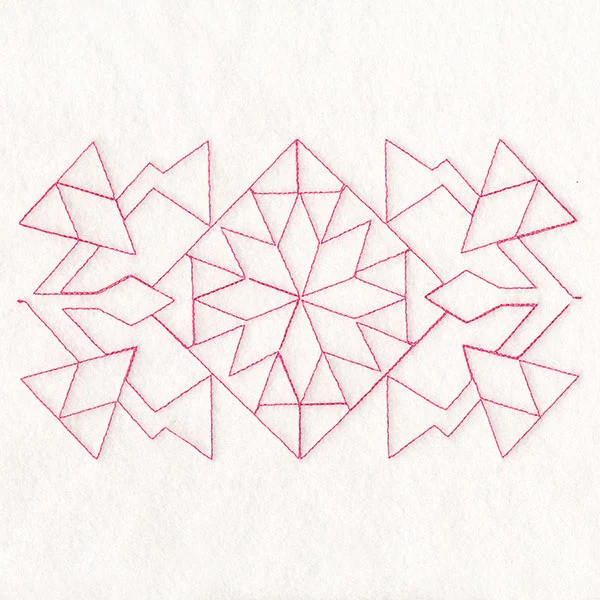 Geometric Pattern (Edge-to-Edge Quilting) - Star - Image 5