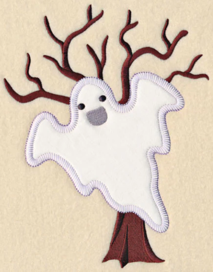 Ghost and Tree (Heirloom Applique) - Image 4