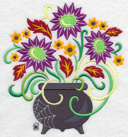 Ghoulish Blooms in Cauldron - Image 2