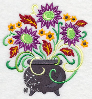 Ghoulish Blooms in Cauldron - Image 3