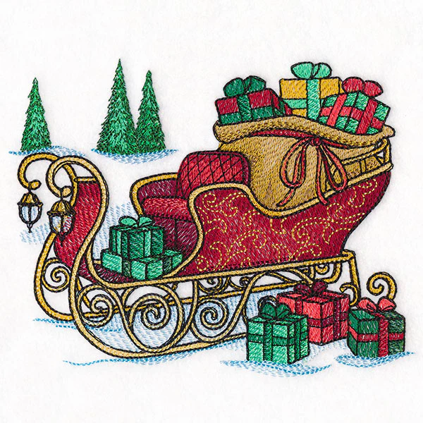 Gifts for All Christmas Sleigh - Image 3