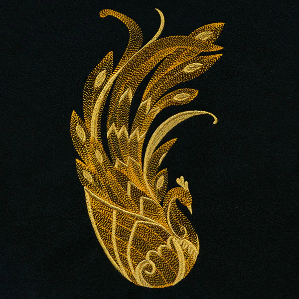 Gilded & Elegant Baroque Peacock - Image 7