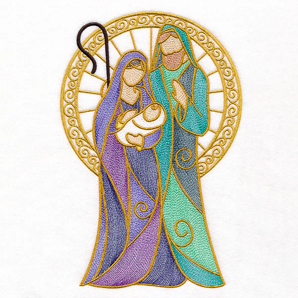 Gilded Holy Family - Image 10