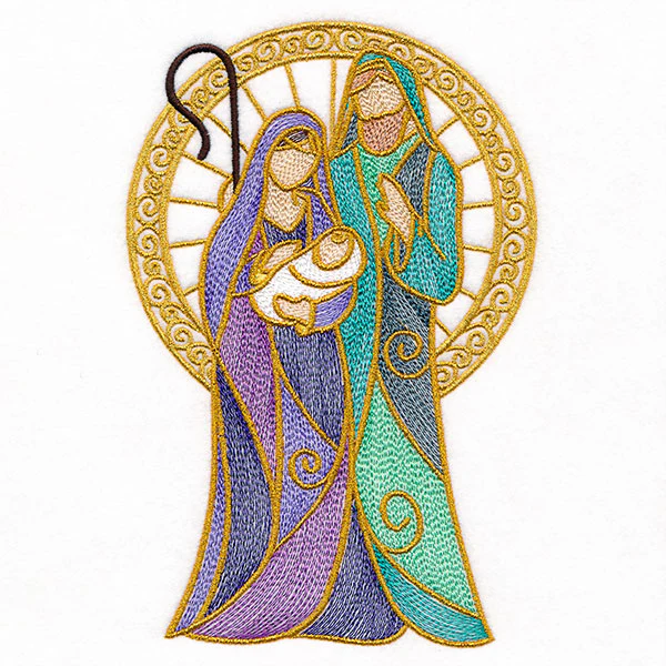 Gilded Holy Family - Image 5