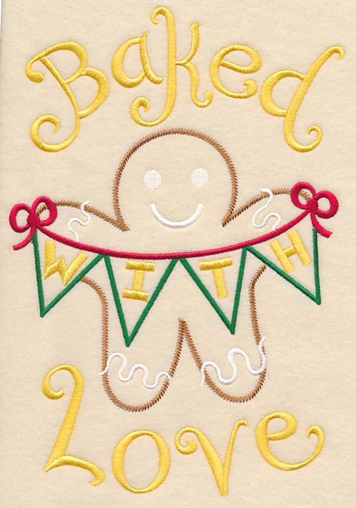 Gingerbread Baked with Love