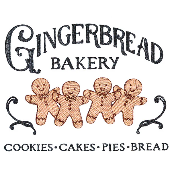 Gingerbread Bakery Market Sign - Image 3