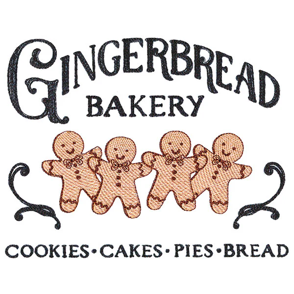 Gingerbread Bakery Market Sign - Image 7