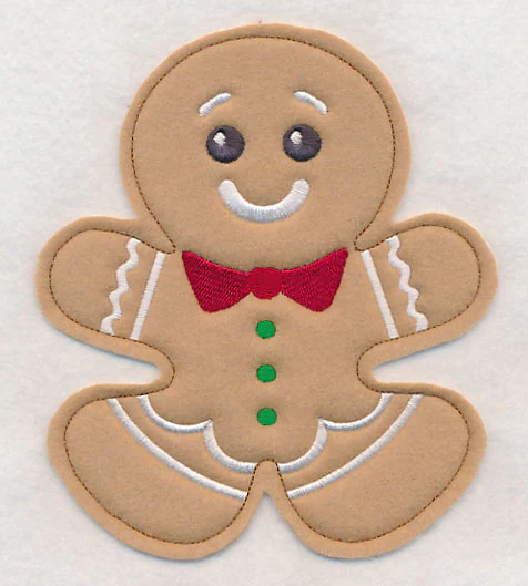 Gingerbread Boy (Crafty Cut Applique)
