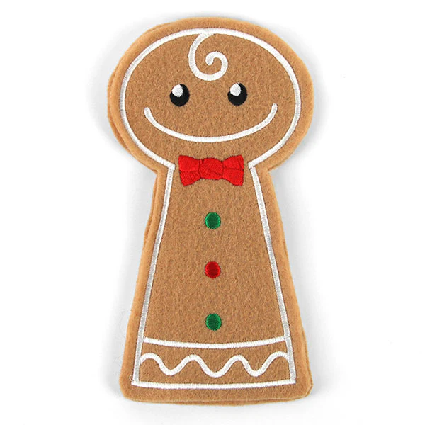 Gingerbread Man Double Candy Cane Holder (In-the-Hoop) - Image 7