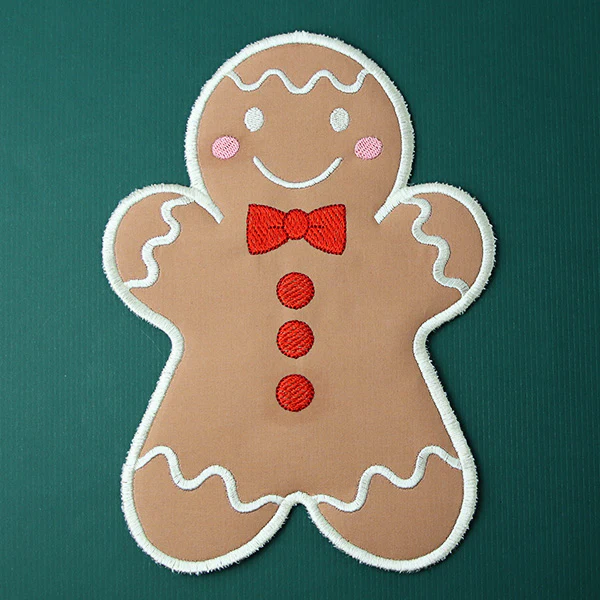 Gingerbread Man Trivet (In-the-Hoop) - Image 3