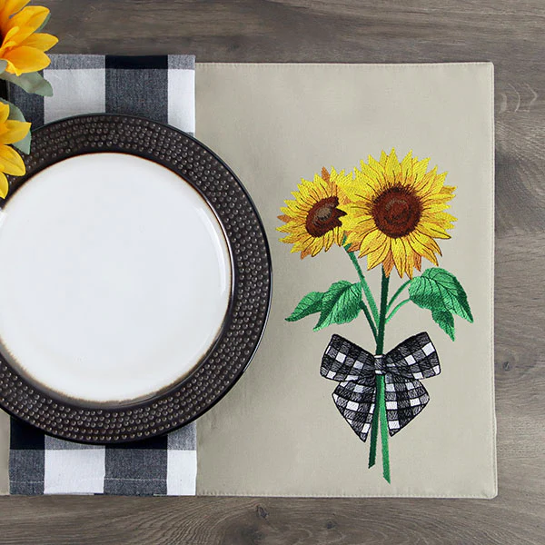 Gingham Sunflowers - Image 2