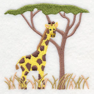 Giraffe and Acacia Tree - Image 5