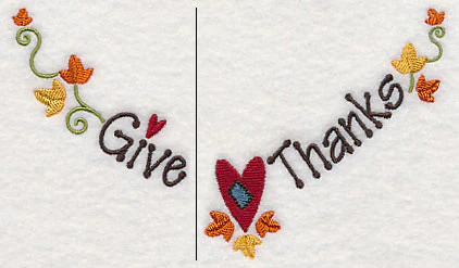 Give Thanks Neckline (Crewneck) (Split) - Image 3