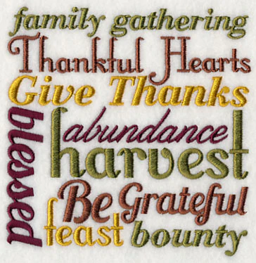 Give Thanks Square - Image 4
