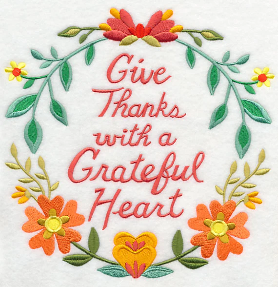 Give Thanks With a Grateful Heart Wreath