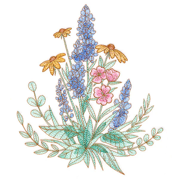 Glistening Bluebonnet Bouquet - Image 4