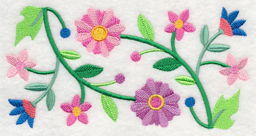 Glorious Garden Blooms Border - Image 2